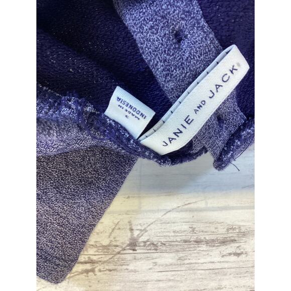 Janie and Jack Girl's Blue & Pink One-Shoulder Dress Size 3 - Picture 4 of 5